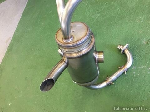 Exhaust system Zenair CH 601 and CH 701 for Rotax 912