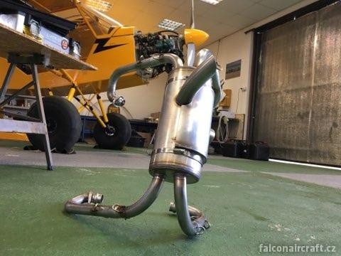 Exhaust system Zenair CH 601 and CH 701 for Rotax 912